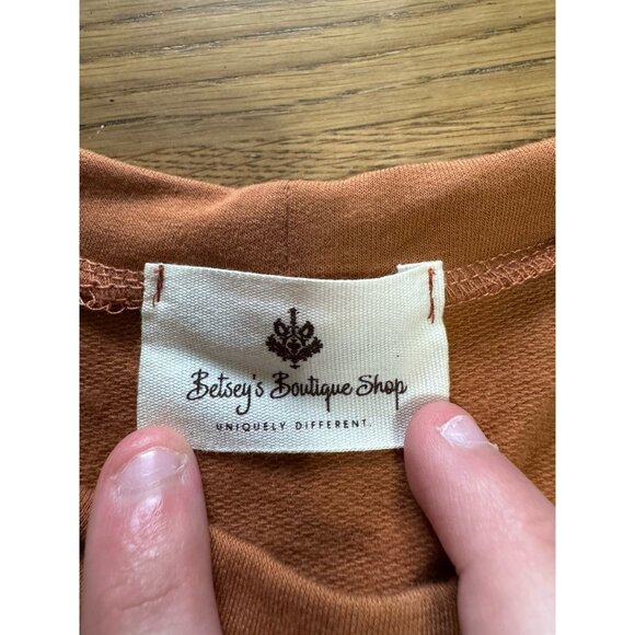 Betsey’s Boutique Women Long‎ Sleeve Heavy Dress Size Large Winter Teacher Comfy - Picture 3 of 9